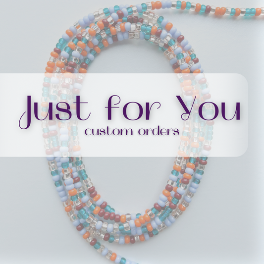 Just for You •waist beads•